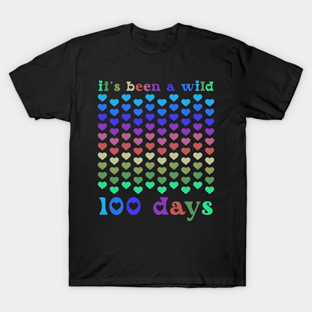 Funny We Rocked 100 Days of School Teacher Student Gift T-Shirt by DesignergiftsCie